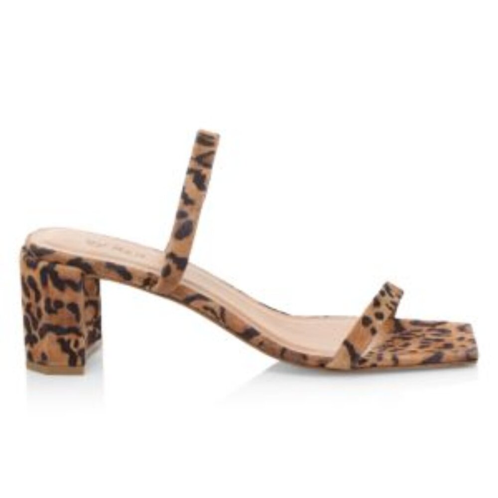 BY FAR Tanya Sandals Leopard Print 38